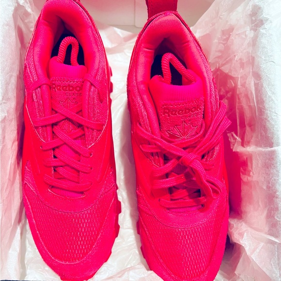 Reebok Shoes - “HOT PINK CARDI B REEBOK GYM SHOES”